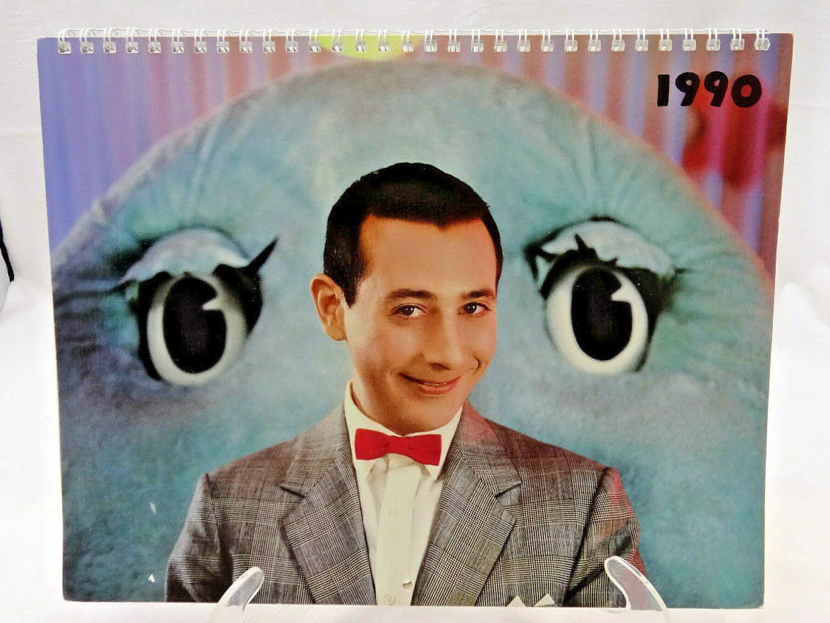 Pee Wee Herman 1990 Calendar